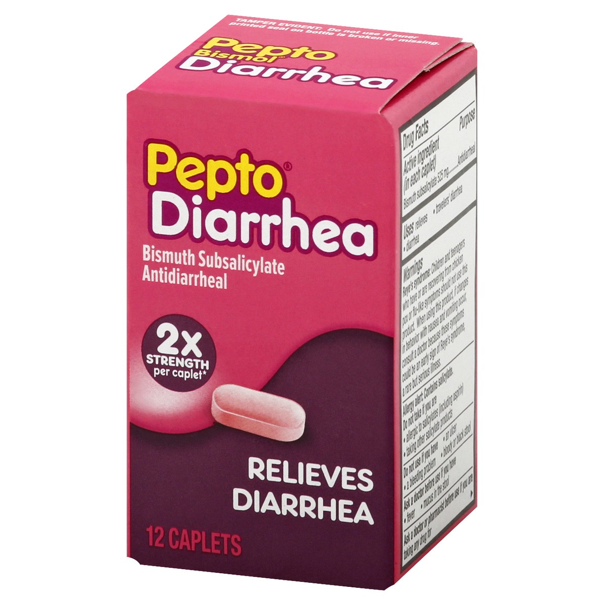 slide 9 of 10, Pepto-Bismol Pepto Bismol Caplets Diarrhea Relief 12 ea, 12 ct