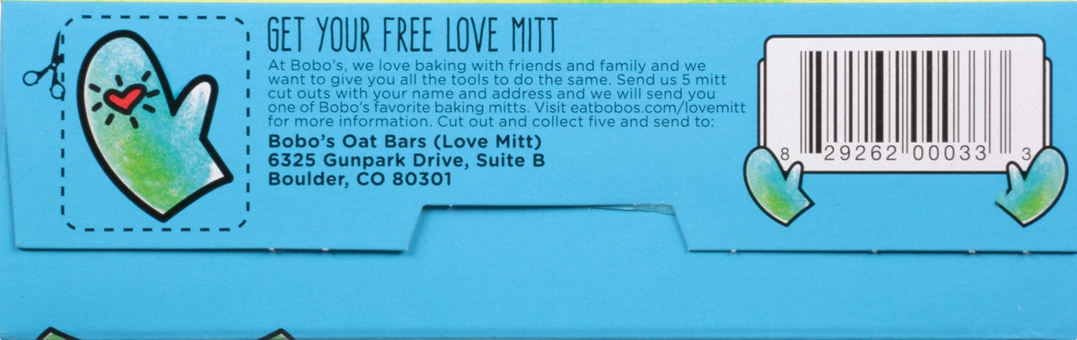 slide 8 of 10, Bobo's Chocolate Chip Oat Bites 5 - 1.3 oz Oat Bites, 5 ct