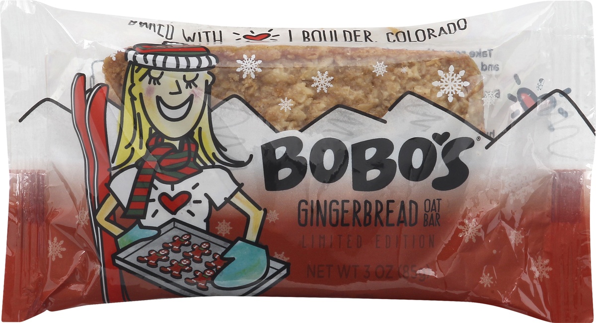slide 9 of 10, Bobos Gingerbread Bar, 3 oz