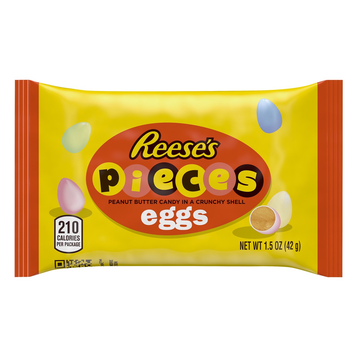 slide 1 of 6, Reeses Pieces Peanut Butter Egg Candy 1.5 oz, 1.5 oz