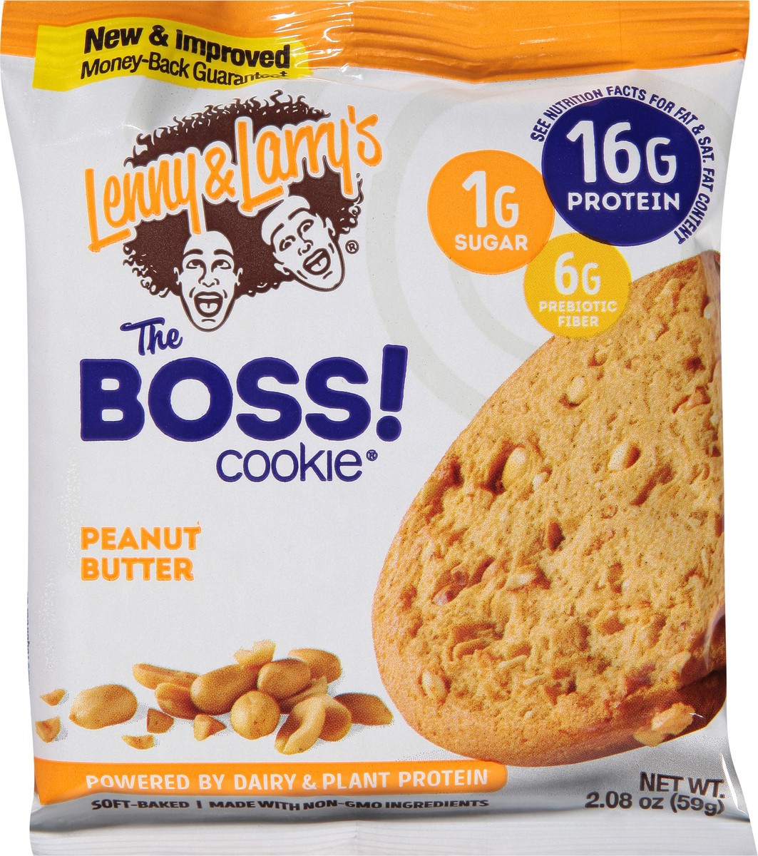 slide 6 of 9, Lenny & Larry's Lenny & Larry Peanut Butter The Boss Immunity Bar, 2 oz