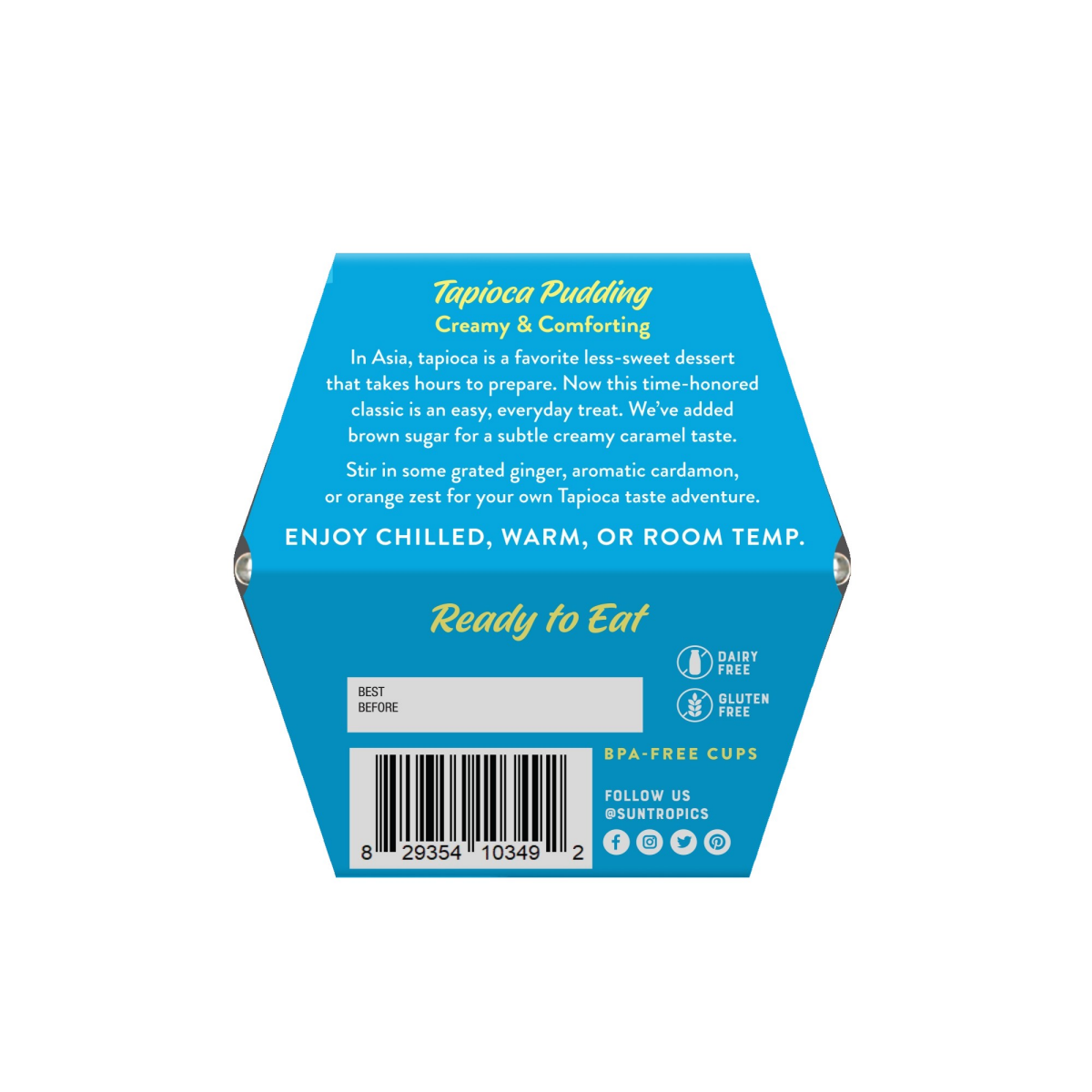 slide 3 of 3, Sun Tropics Tapioca Pudding Brown Sugar, 2 ct; 8 oz