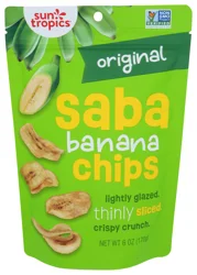 Sun Tropics Saba Banana Chips Original, 6 oz