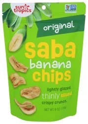 Sun Tropics Saba Banana Chips Original, 6 oz