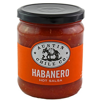 slide 1 of 1, Austin Chile Co. Austin Chile Co Habanero Hot Salsa, 16 oz