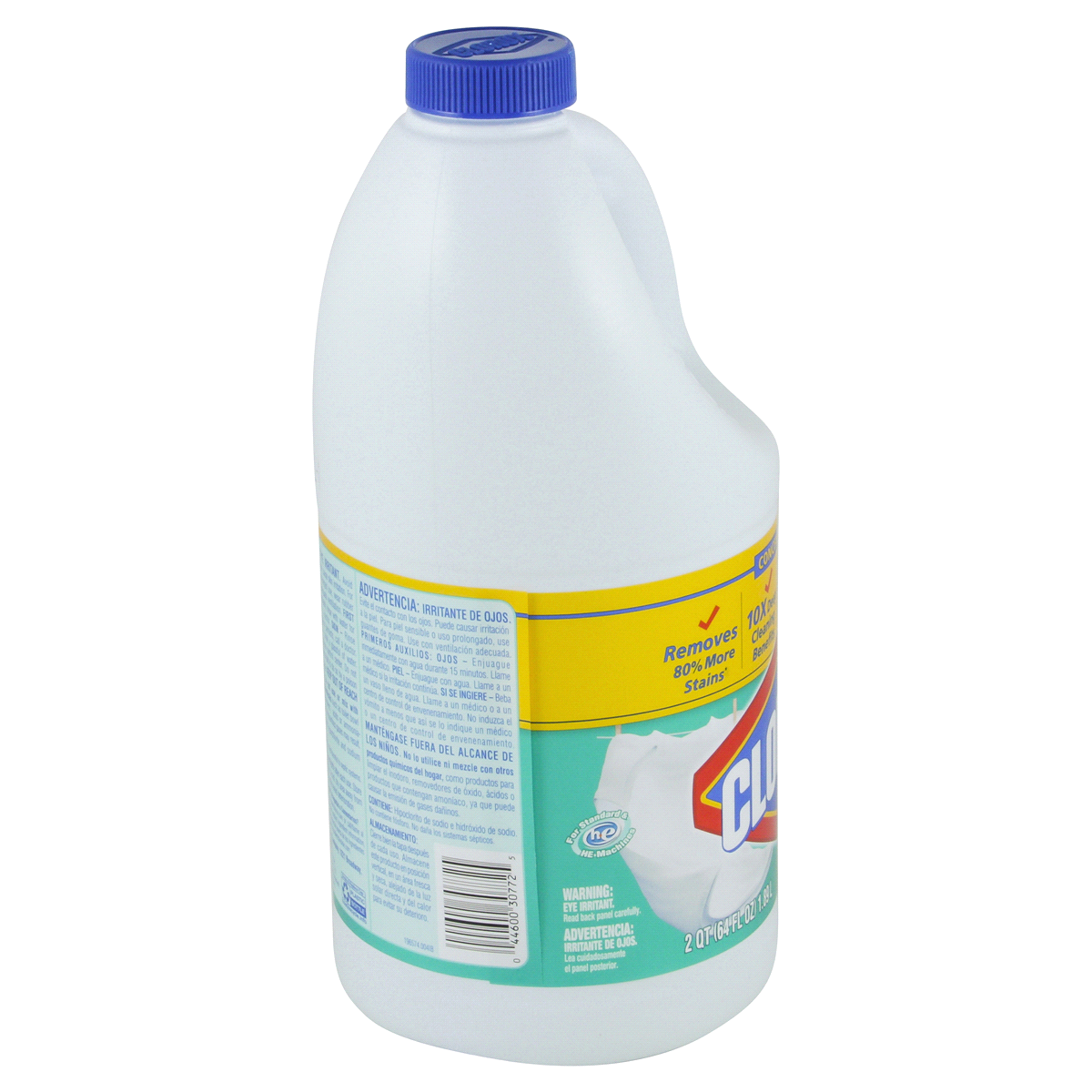 slide 2 of 4, Clorox Concentrated Liquid Bleach, Clean Linen Scent, 64 oz