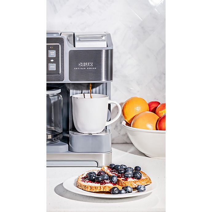 CRUX Artisan Series EasyBrew Coffee Maker in Grey CM6653