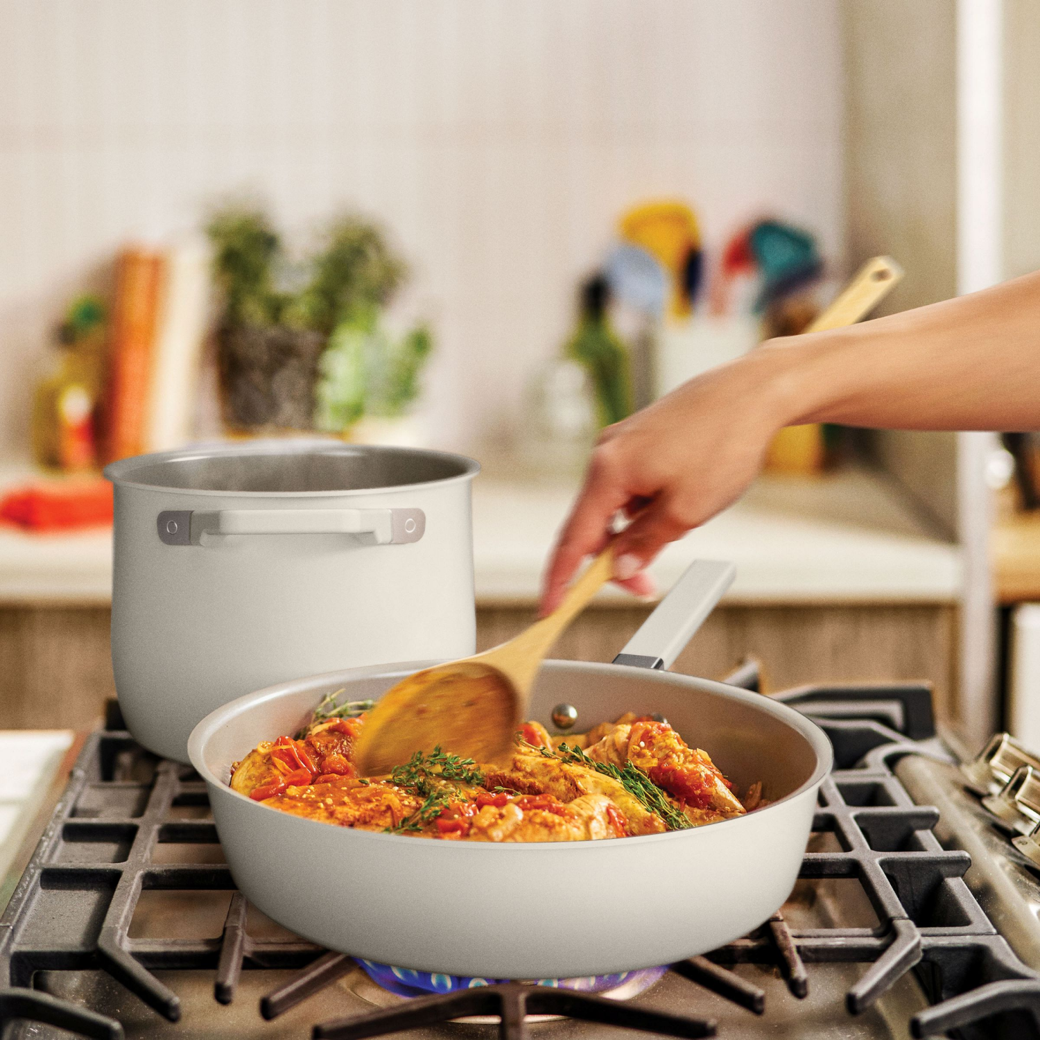 slide 6 of 7, Bella 9 Piece Store More Cookware Set, 9 ct