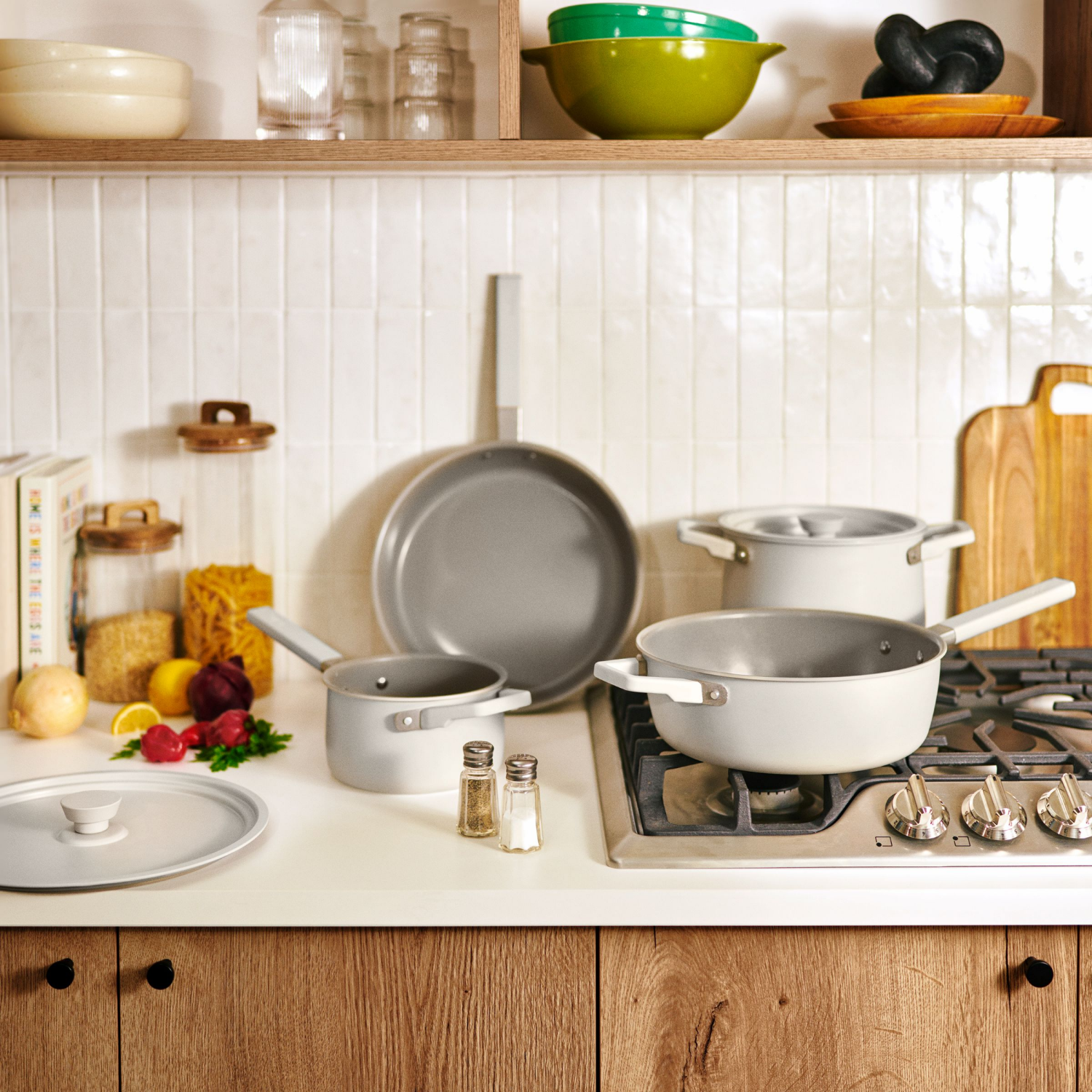 slide 7 of 7, Bella 9 Piece Store More Cookware Set, 9 ct