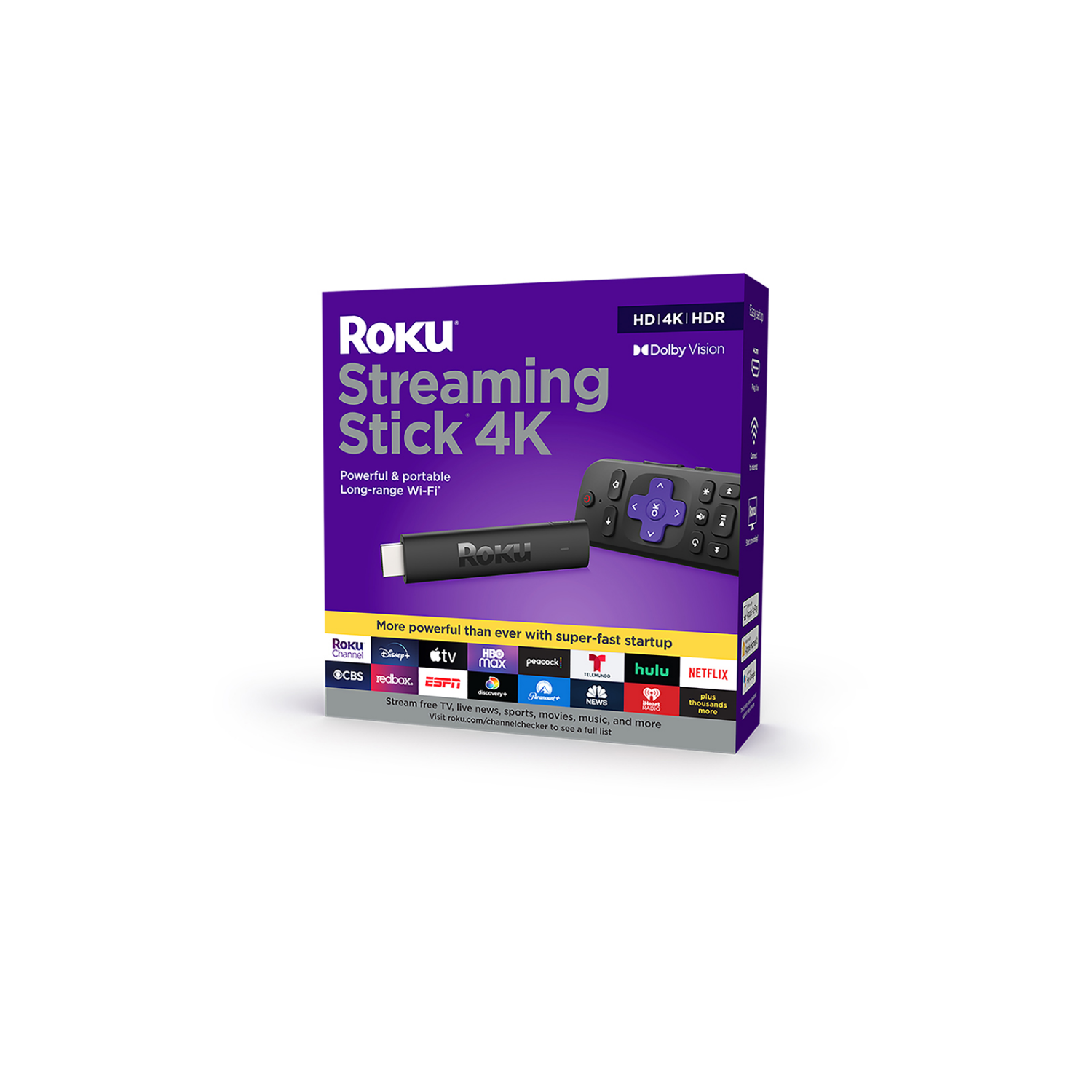 slide 4 of 6, Roku 4K Streaming Stick 1 ea, 1 ct