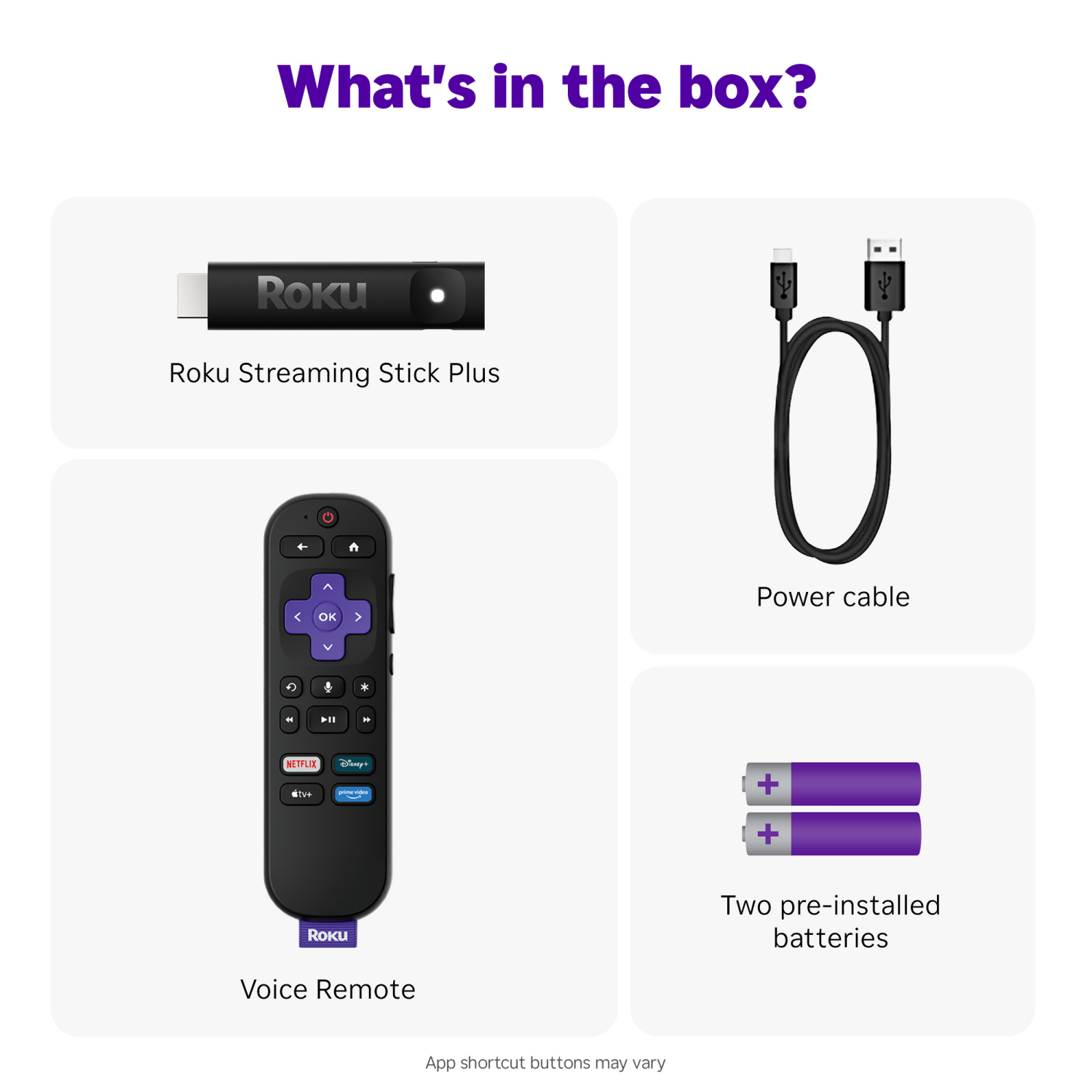 slide 2 of 2, Roku 4K Streaming Stick Plus 1 Each, 1 ct