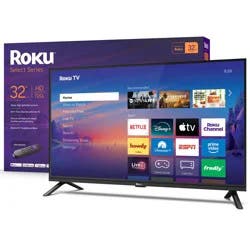 Roku Smart Tv 2026 Select Series, 32-Inch, 720p Hd Tv With Voice Remote