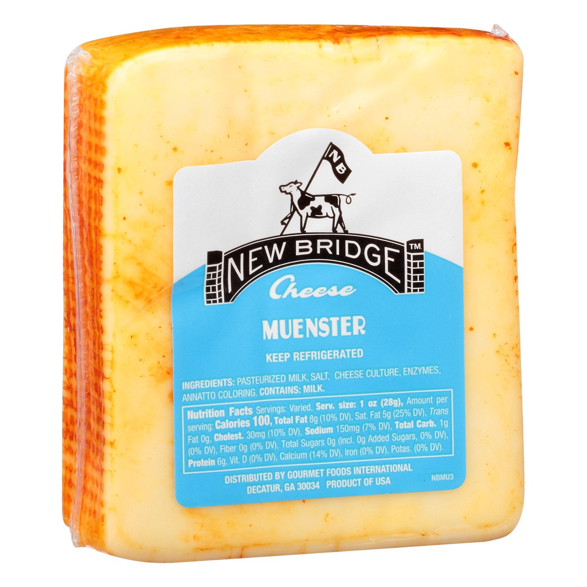 New Bridge Muenster Cheese 11 oz | Shipt