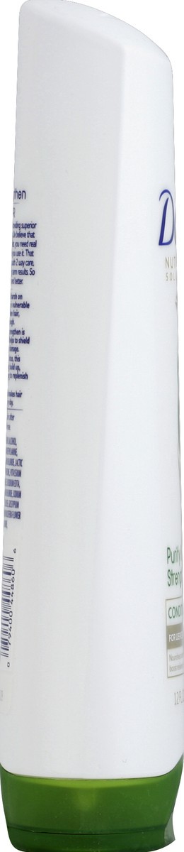 slide 3 of 6, Dove Purify & Strengthen Conditioner, 12 oz