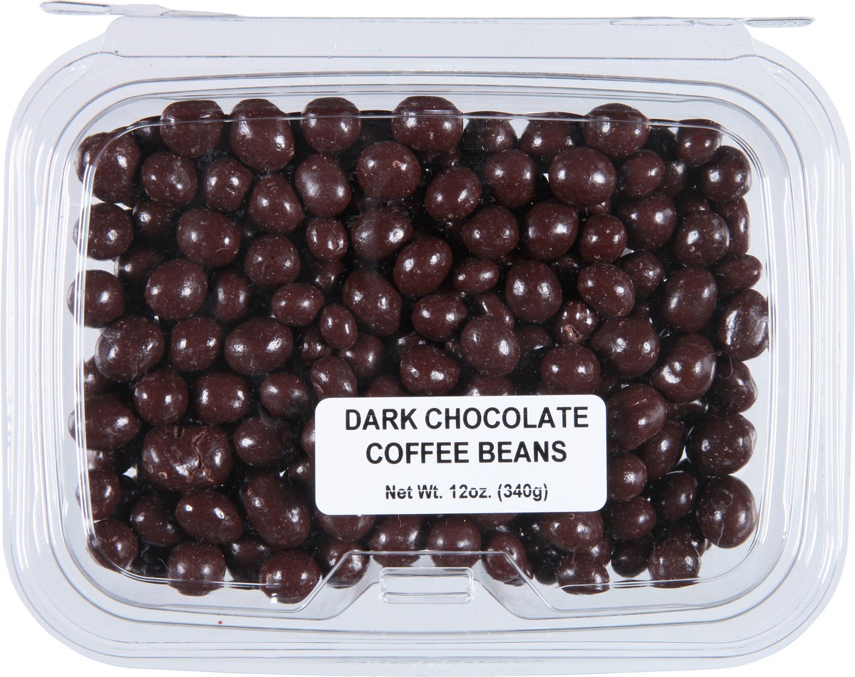 slide 5 of 9, JLM Manufacturing Dark Chocolate Coffee Beans 12 oz, 12 oz