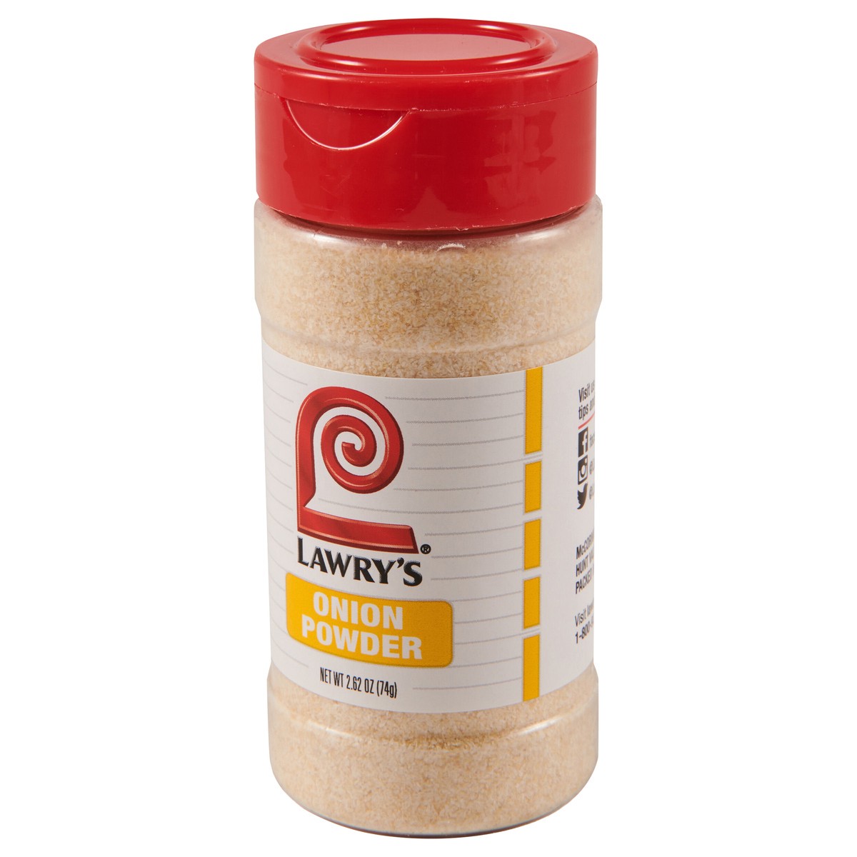 slide 4 of 9, Lawry's Onion Powder, 2.62 oz, 2.62 oz