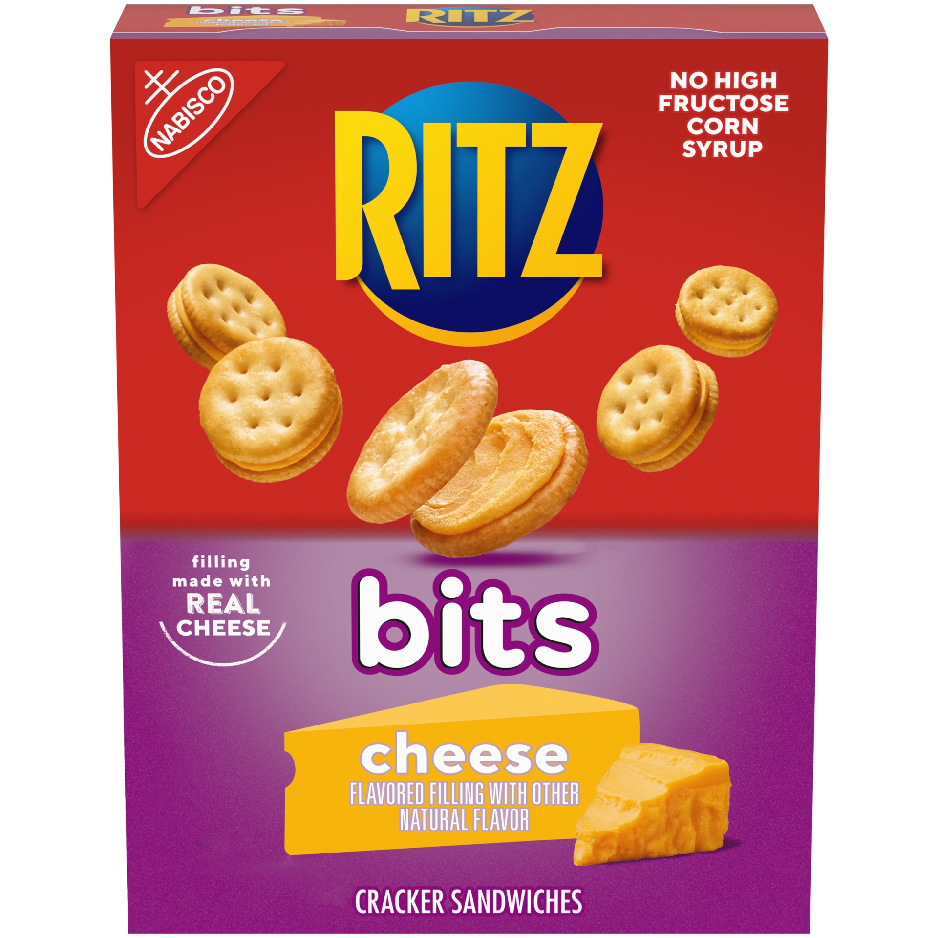 slide 1 of 8, Ritz Bits Cracker Sandwiches with Cheese - 8.8oz, 8.8 oz