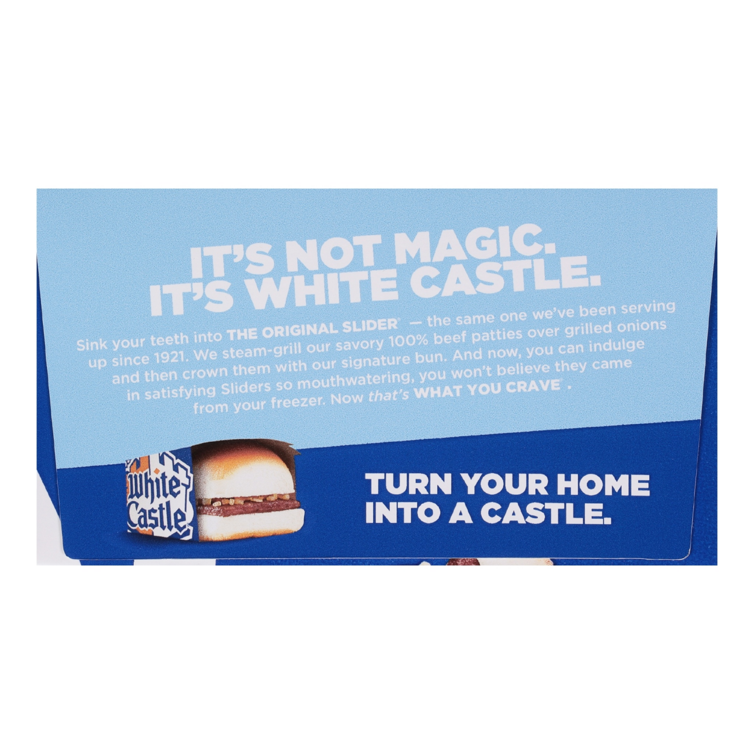 slide 2 of 2, White Castle Hamburger, 25.28 oz