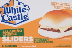 White Castle Jalapeno Cheese Sliders