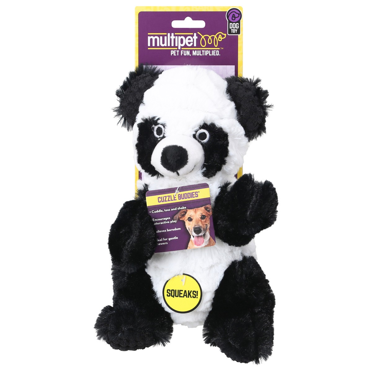 slide 7 of 9, MultiPet Toy Dog Wrinkleez Plush 1.000 Ea, 1 ct