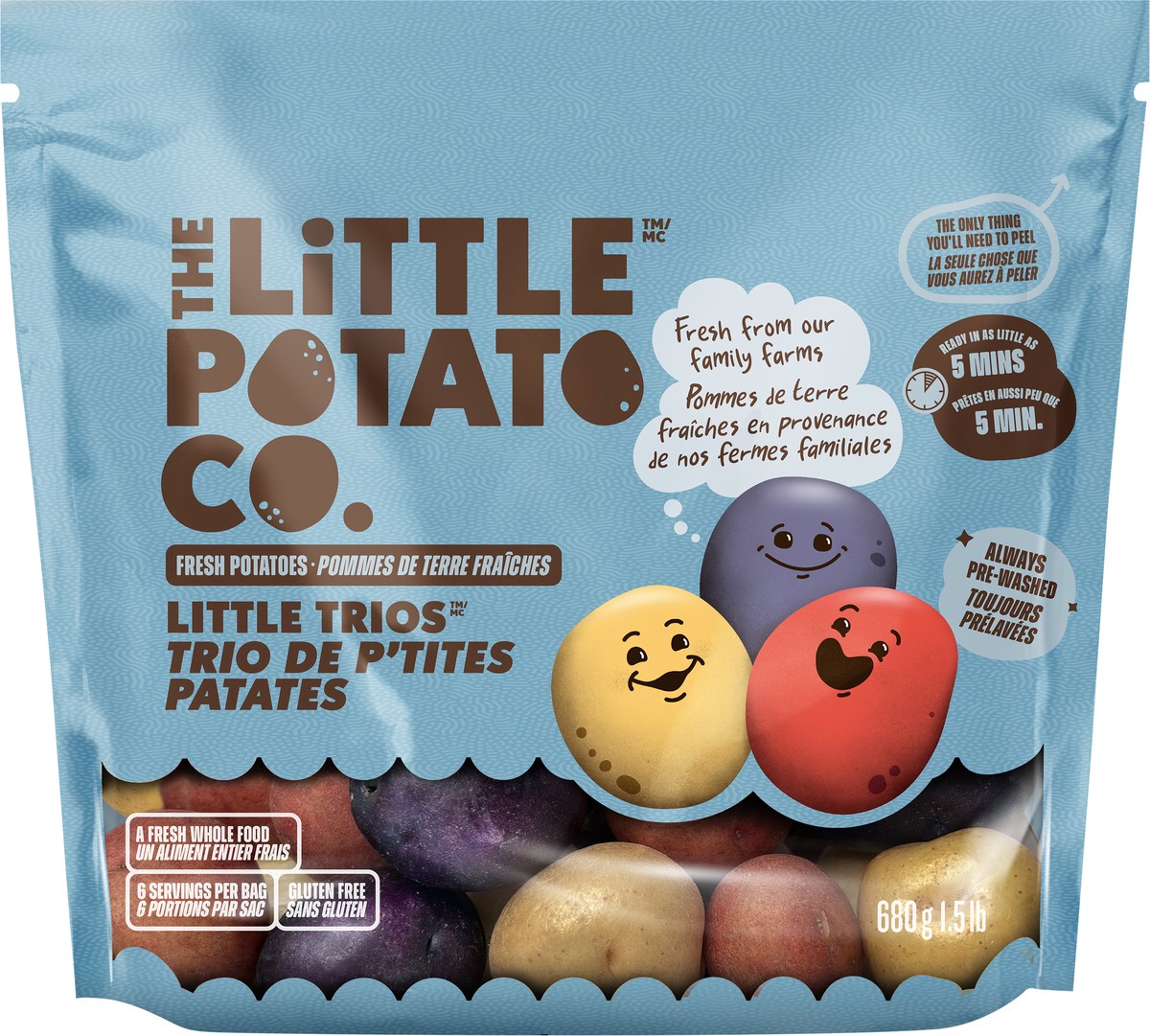 slide 7 of 8, The Little Potato Co. Potatoes, 1.5 lb