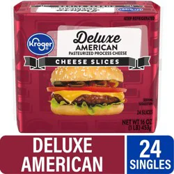 Kroger Deluxe American Cheese Slice