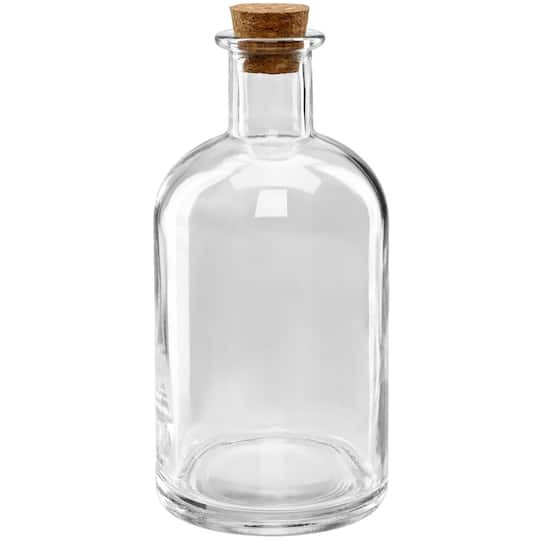 slide 1 of 1, Mini Glass Bottle With Cork By Ashland, 5.6 in