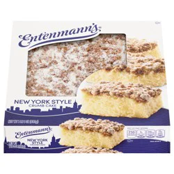 Entenmann's New York Style Crumb Cake, 17 oz