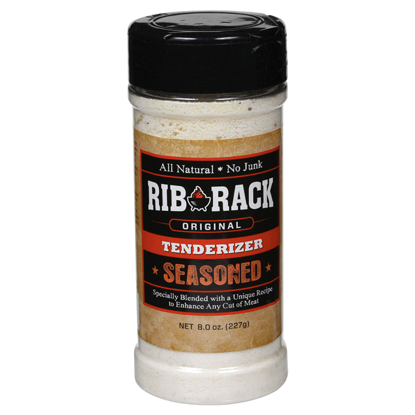 slide 1 of 3, Rib Rack Original Tenderizer Seasoned, 5.5 oz