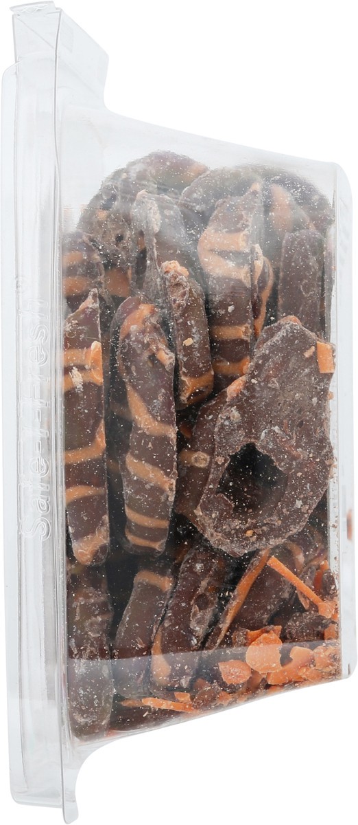 slide 4 of 9, JLM Manufacturing Choc Pretzels Fall Tub, 8 oz