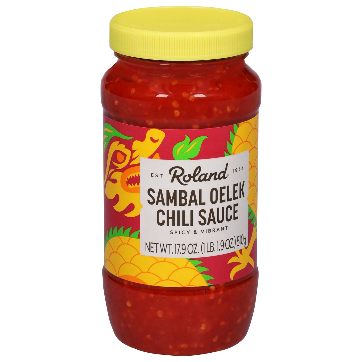 slide 8 of 14, Roland Sambal Oelek Chili Sauce 17.9 oz, 17.9 oz