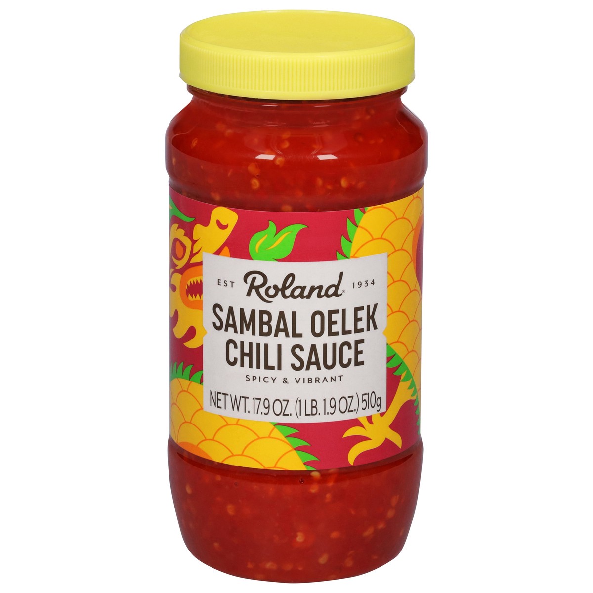 slide 12 of 14, Roland Sambal Oelek Chili Sauce 17.9 oz, 17.9 oz