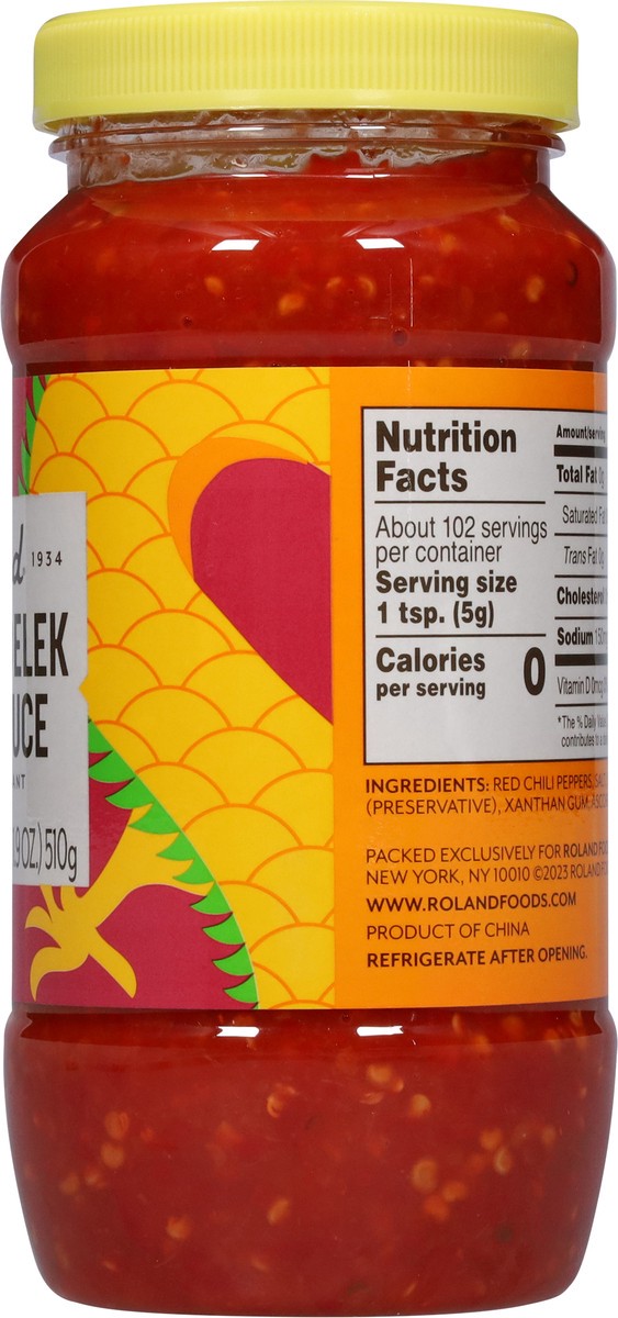 slide 10 of 14, Roland Sambal Oelek Chili Sauce 17.9 oz, 17.9 oz