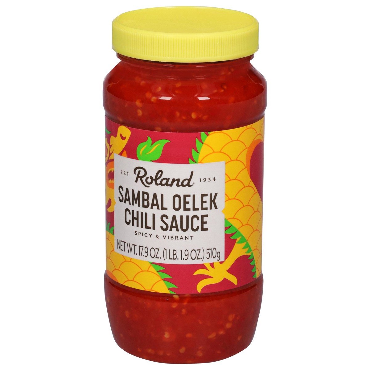 slide 7 of 14, Roland Sambal Oelek Chili Sauce 17.9 oz, 17.9 oz
