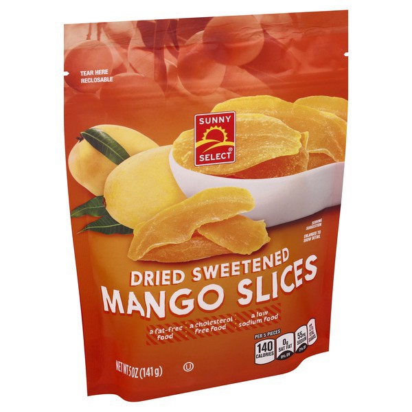 slide 1 of 1, Sunny Select Dried Sweetened Mango Slices 5 oz, 5 oz