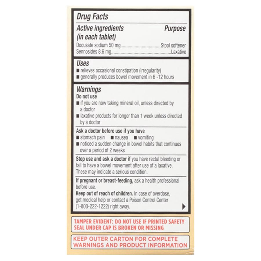 slide 4 of 5, Walgreens Senna-S Laxative Tablets, 120 ct