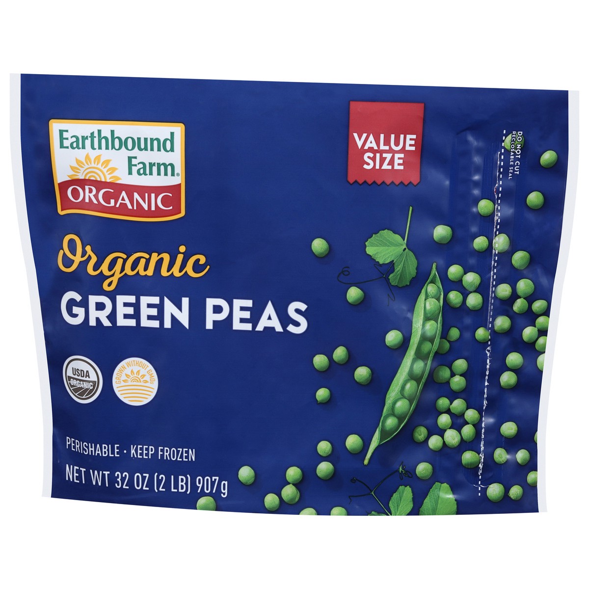 slide 2 of 13, Earthbound Farm Green Peas, 