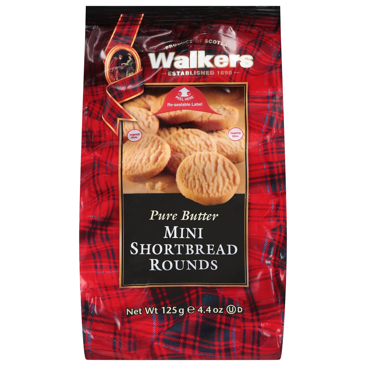 slide 1 of 11, Walker's Walkers Shortbread, Rounds, Mini, Pure Butter, 4.4 oz