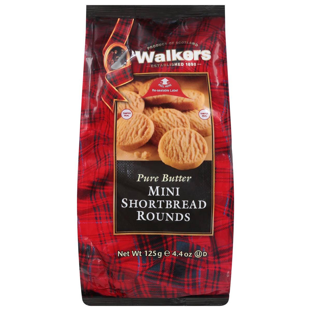 slide 11 of 11, Walker's Walkers Shortbread, Rounds, Mini, Pure Butter, 4.4 oz