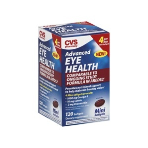 slide 1 of 1, CVS Pharmacy Advanced Eye Health Softgels, 120 ct