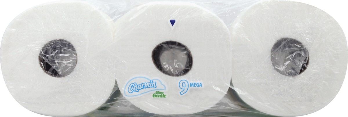 slide 8 of 11, Charmin Mega Ultra Gentle 2-Ply Lotion Bathroom Tissue 9 ea, 9 ct