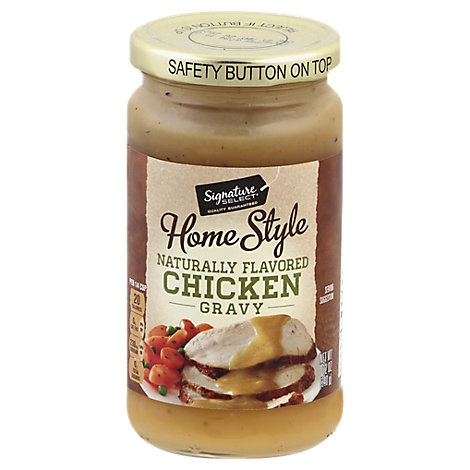 slide 1 of 1, Signature Select/Kitchens Gravy Home Style Chicken, 12 oz