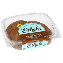 Ethel's Baking Co. Brown Butter Chocolate Chip Cookies 6CT Tray