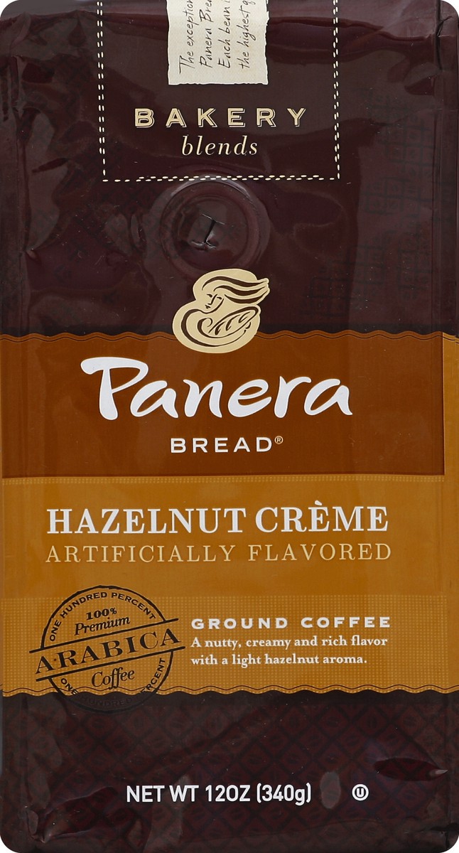slide 4 of 4, Panera Bread Hazelnut Creme Ground Coffee, 12 oz