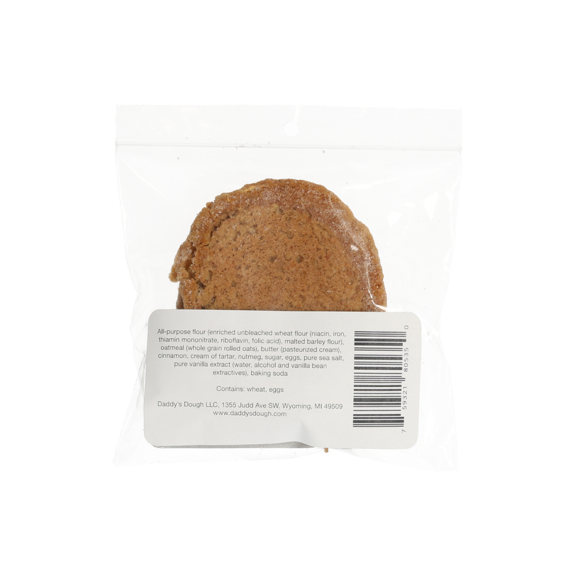 slide 3 of 3, Daddy'S Dough Cookies Snickerdoodle, 2.75 oz