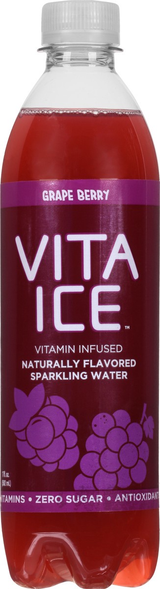 slide 7 of 13, Vita Ice Grape Berry Sparkling Water - 17 oz, 17 oz