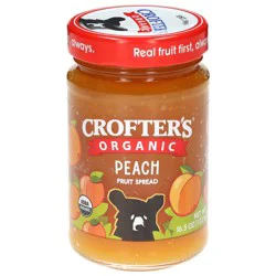 Crofter's Organic Peach Premium Spread 16.5 oz