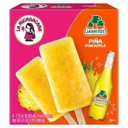 La Michoacana Jarritos Fruit Ice Bar Pnapple