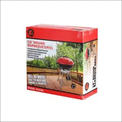 Uniqueware 22 Square Table Top Grill With Wheels