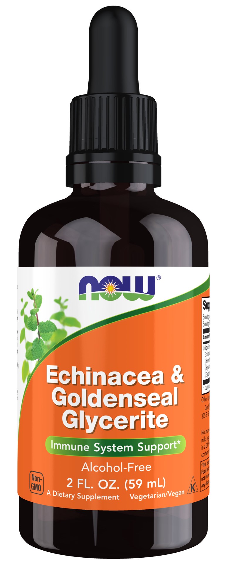 slide 1 of 4, NOW Supplements Echinacea & Goldenseal Glycerite - 2 oz., 2 oz